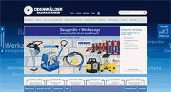 Desktop Screenshot of baugeraetecenter.de